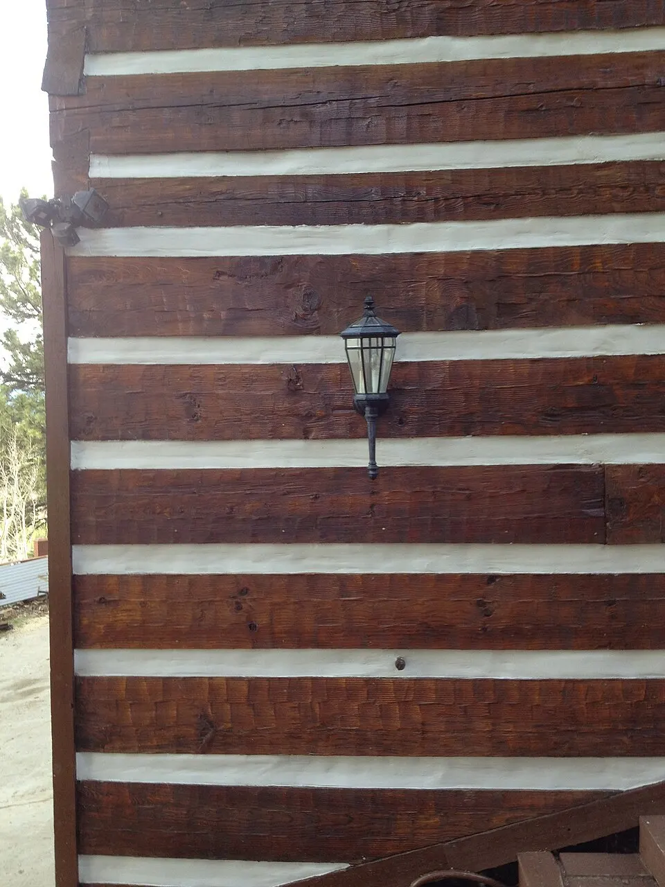 Chinking and caulking and weather sealing